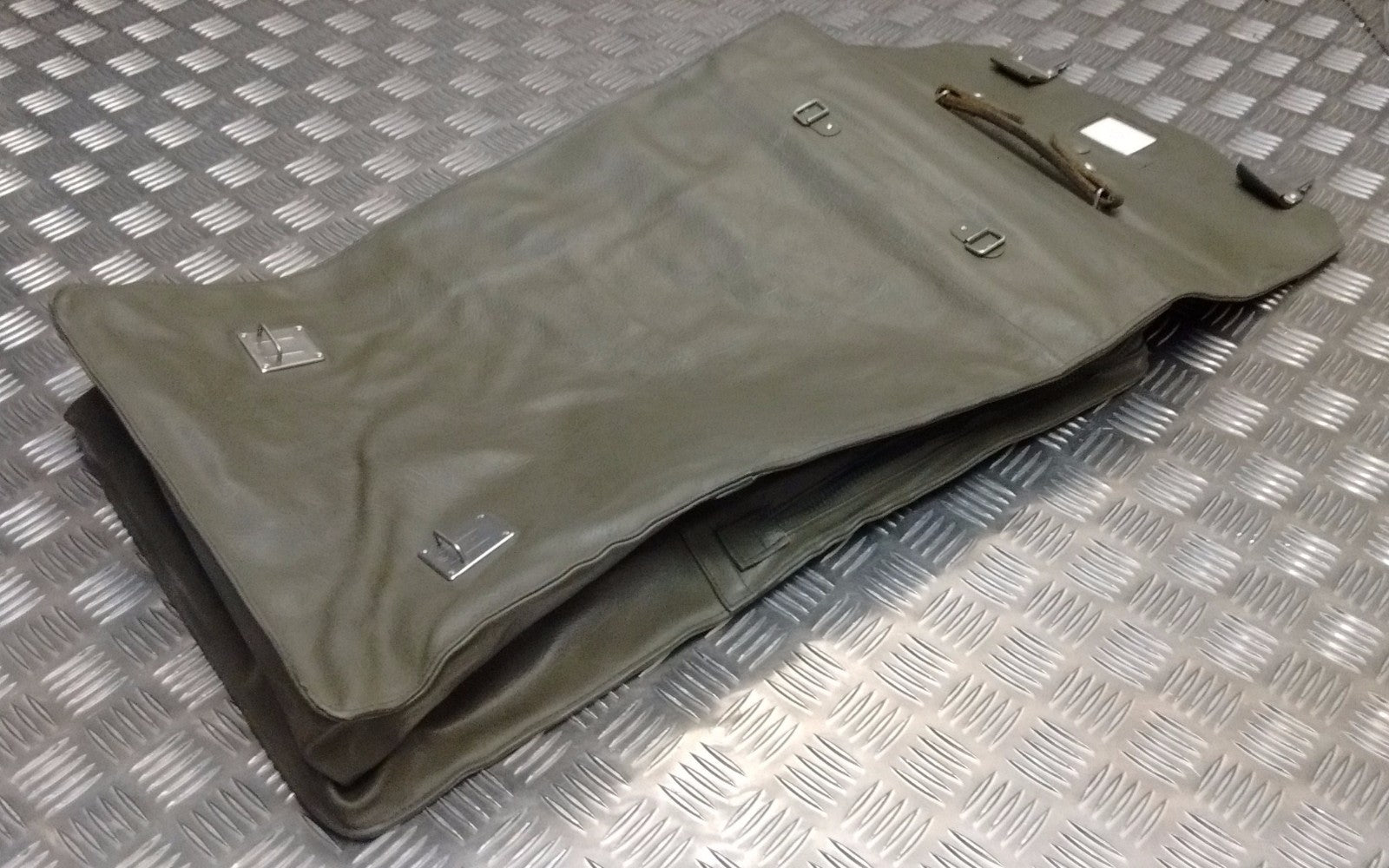 Vintage Swiss Army Tri-fold Bag Tactical Attache/Garment Document Case