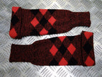 RRS Kilt Hose British Army Pattern Tartan Triple Dice Footless Stockings Size 0
