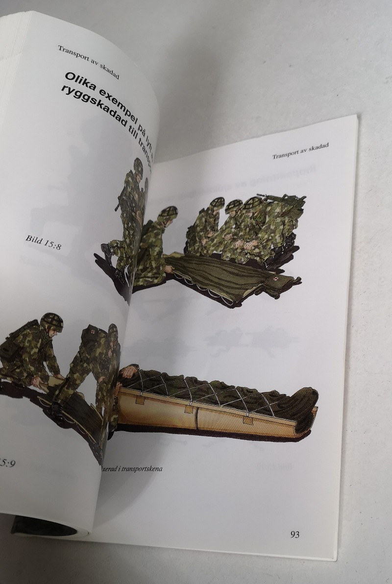 Training regulations for the Swedish Armed Forces Medical Officer 1999 booklet