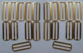 20 Belt Sliders For Stable Belts and Ceremonial Belting Max (57mm) Job Lot