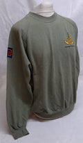 Air Assault Task Force DSQN HCR Insignia Green Sweat Top Size Large
