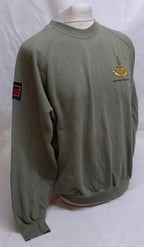 Air Assault Task Force DSQN HCR Insignia Green Sweat Top Size Large