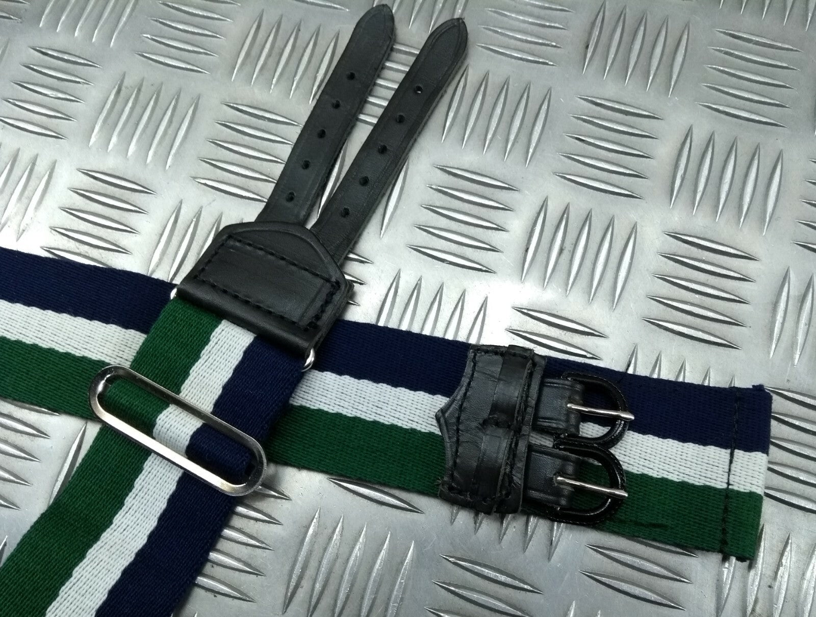 Issue Tri Colour Striped Stable Belt Fully Adjustable NEW