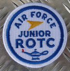 US USA Air Force USAF Junior ROTC / Sew-on Badge Patch- NEW
