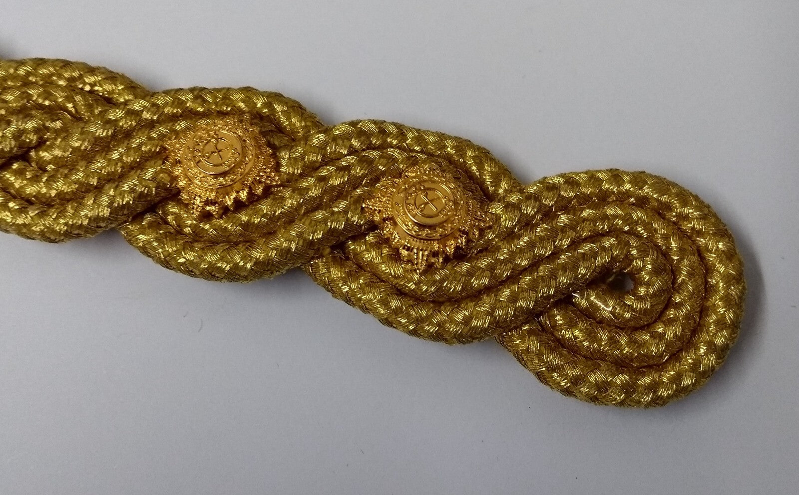 Lieutenant Shoulder Cords Ceremonial Wire Cord Shoulder Epaulettes & Rank Pips