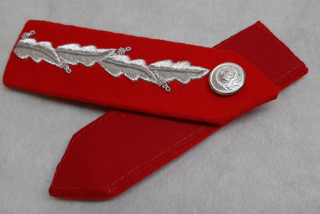 No1 Lord Lieutenant Gorgets Hand Made in Britain Sewn on Collar Tabs