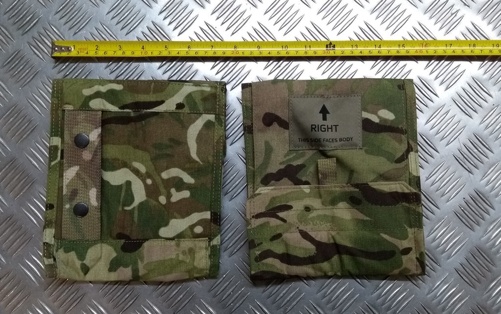 MTP Virtus Webbing System MOLLE Lower Side Protection Pouches Left and Right