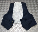 RAF Royal Air Force Vintage Mess Dress Waistcoat Airforce Blue Grey Colour by Moss Bros