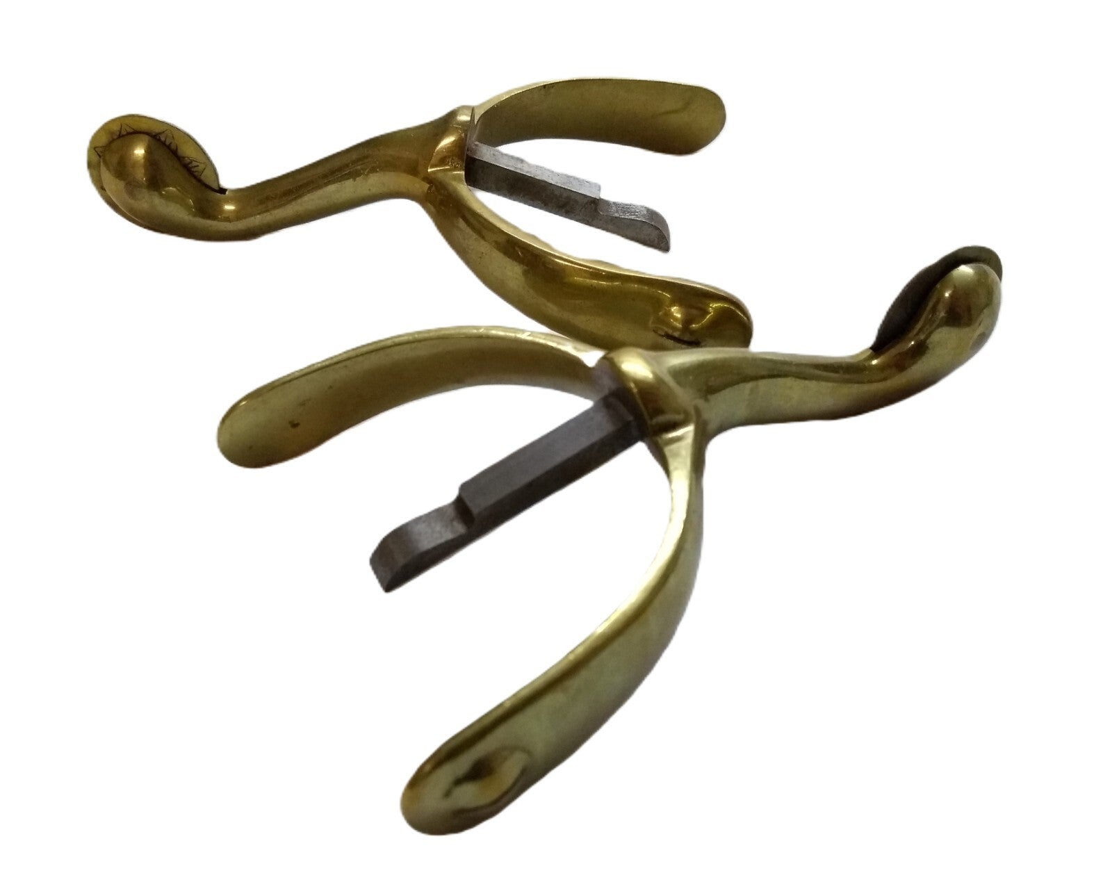 Swan Neck Spurs Short British Army / Officers & Soldiers Parade Boots