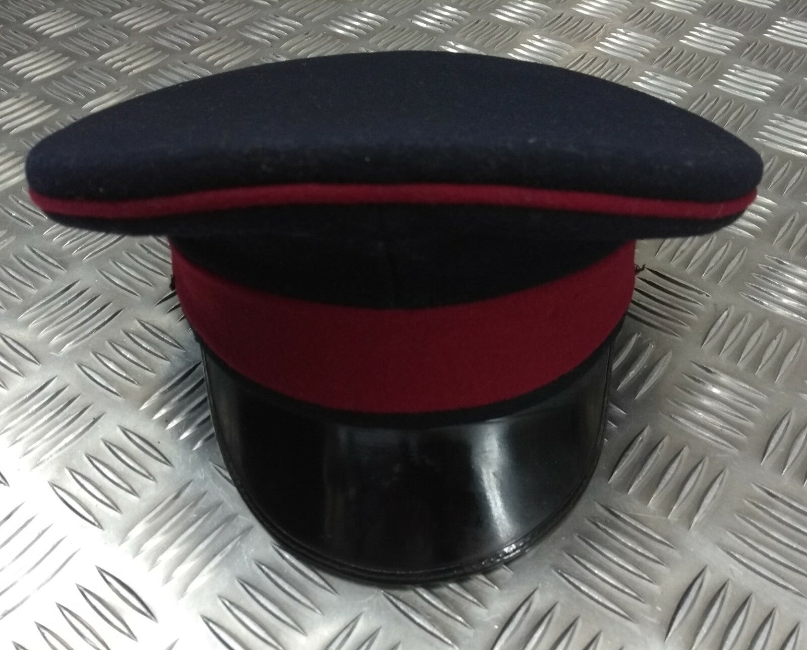 Genuine Vintage British Army Issue RAMC Regimental Dress Hat 1968 Size 7