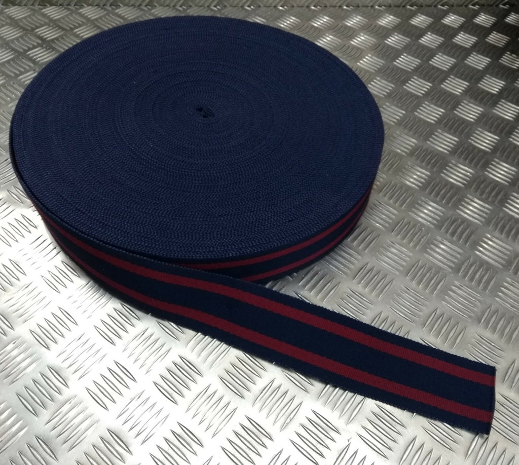 Genuine British Issue Two Tone Stable Belt Material Unknown Regiment