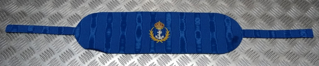 Oman Navy Cummerbund With Obsolete Gold Braided Naval Anchor