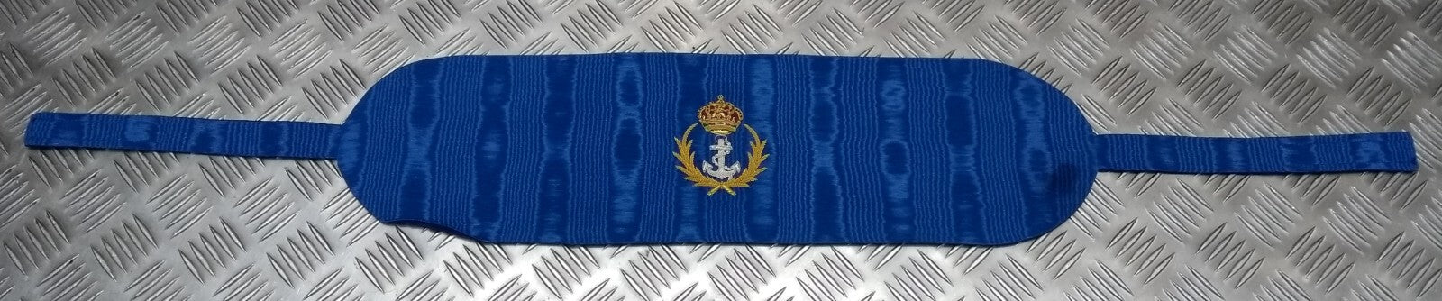 Oman Navy Cummerbund With Obsolete Gold Braided Naval Anchor