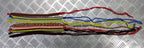 British Army Regiments 3 ply Macramé Cord Ceremonial Lanyards, Rare Set of 7