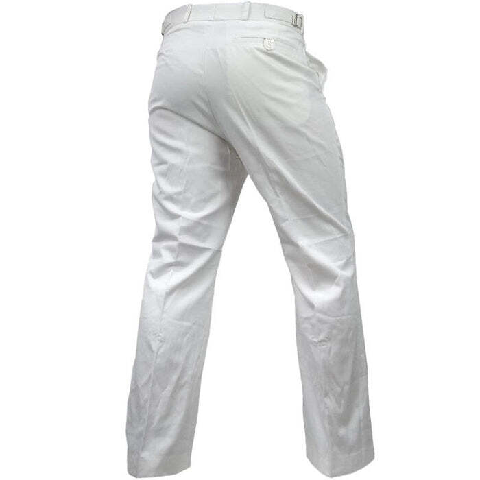 White Naval Trousers RN Style Class 1 CLI Smart Dress Straight Leg NEW