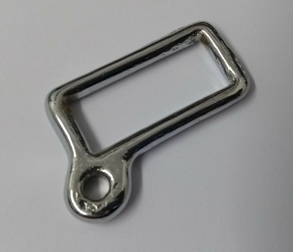 1" Chrome Looped Belt Stay & Hanger British Made Issue x 2 NEW