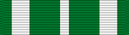 Coast Commendation Medals (CGCM) US Green & White Medal Ribbon on Bar