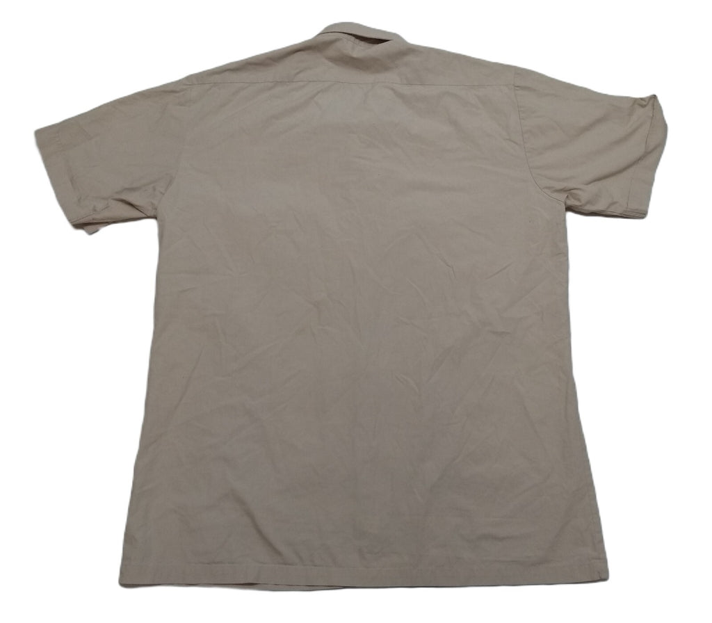 UAE Shirt Beige Short Sleeve Dress Size 16" / 41cm