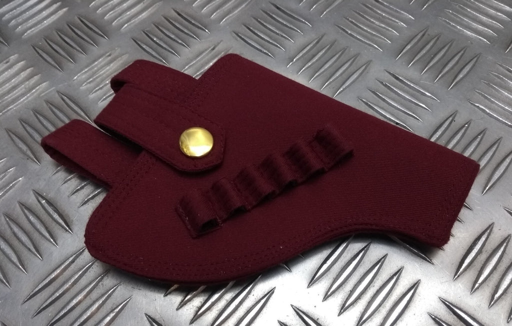 Ceremonial Parade Holster Maroon & Made in UK