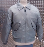 MA2 CWU US Military Style Bomber Jacket Silver/Grey - NEW