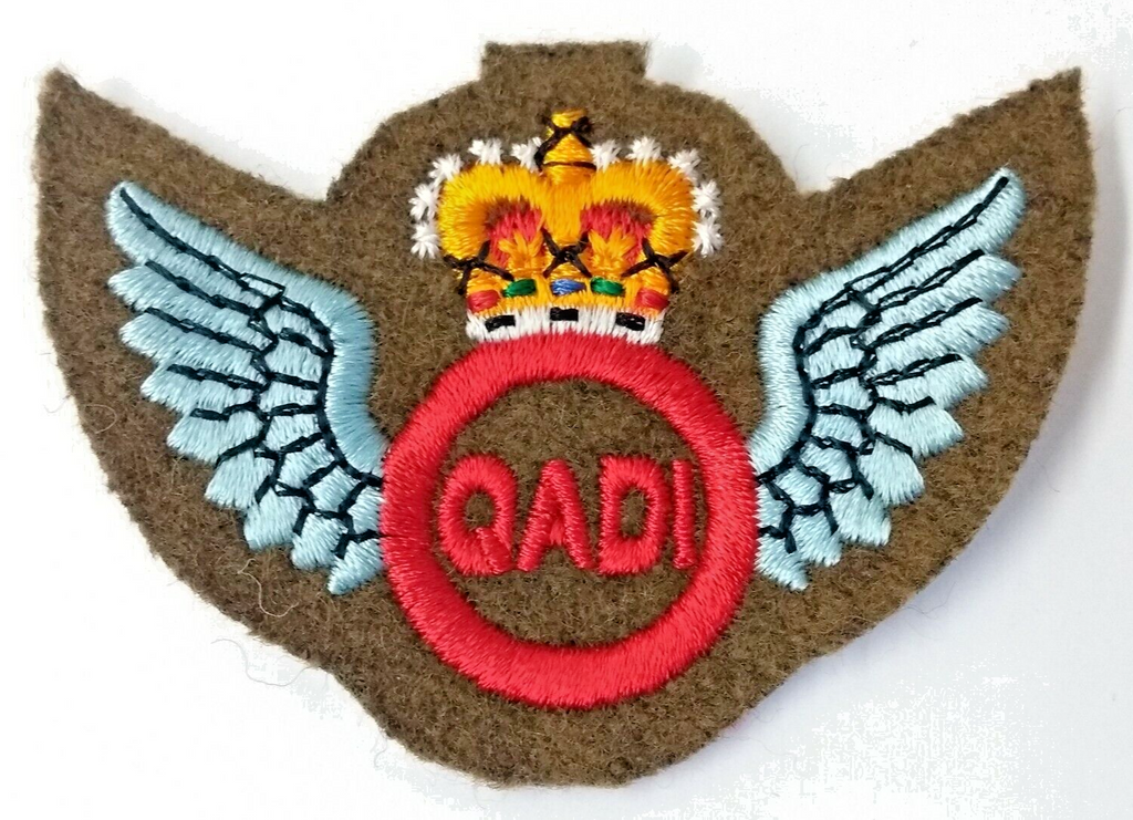 Genuine British Qualified Air Dispatcher Instructor Wings Patch NEW