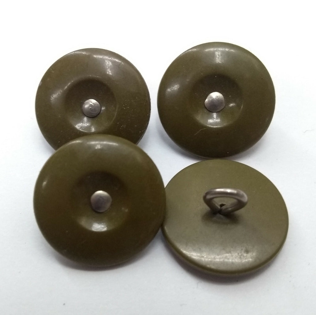 Genuine Vintage British Issue Shank Fatigues / Overall Buttons & Rings