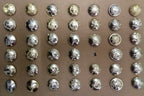 Genuine British Dress Buttons On Taylors Display Card 41 Asst Regiments