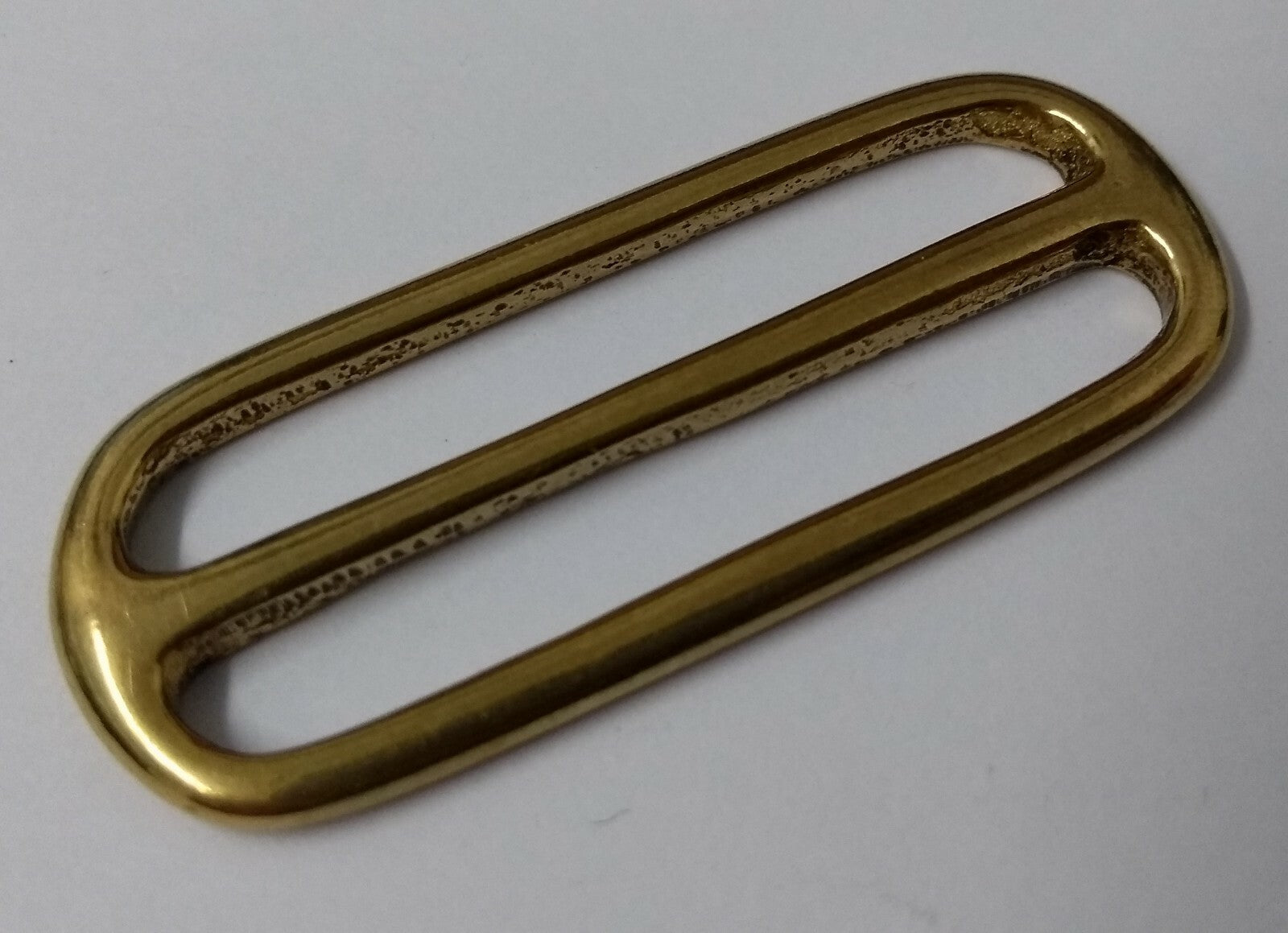 Vintage Braces Suspender Brass 1 1/2" slider British Made Issue NEW