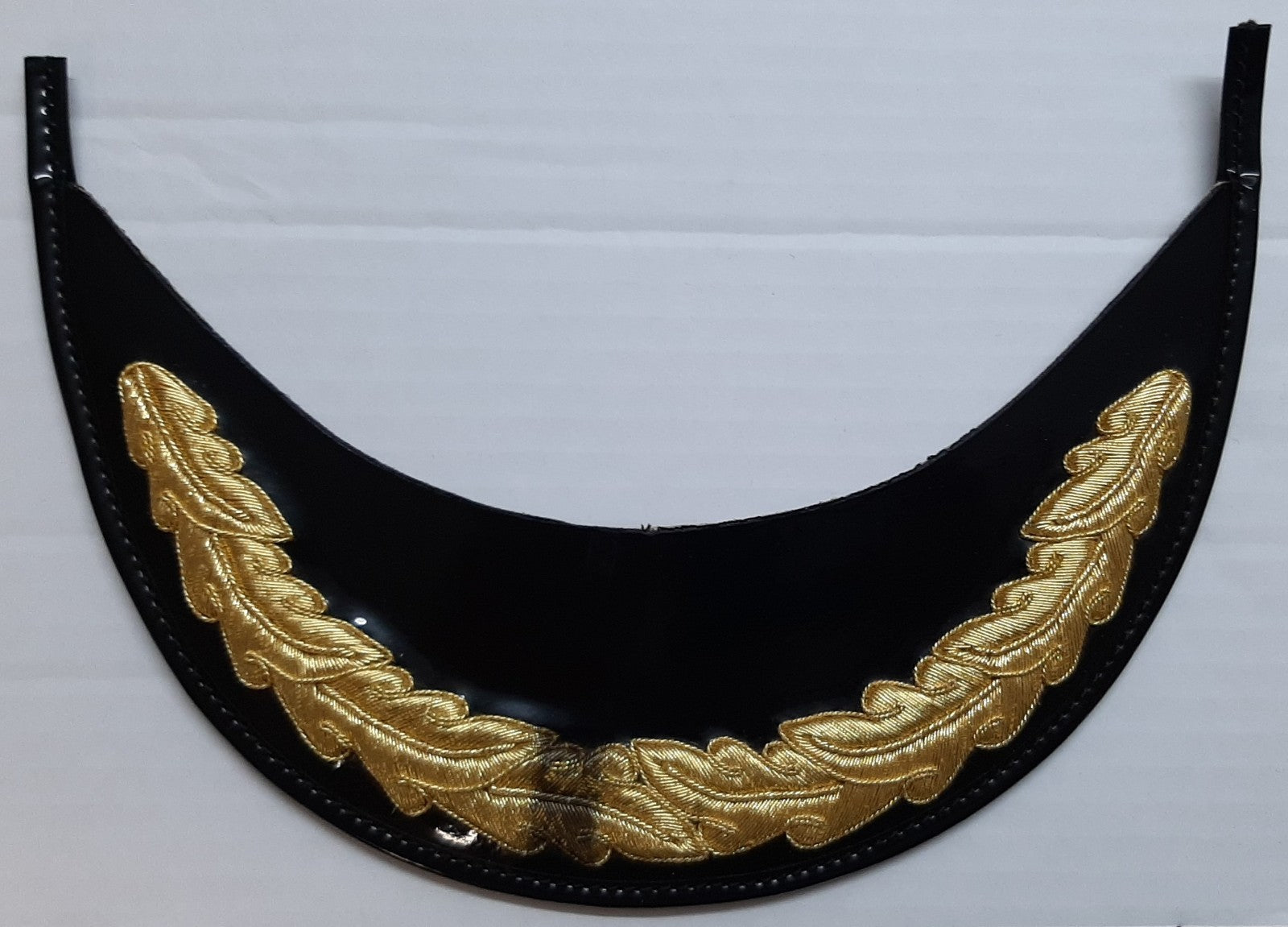 Staff Officer Peak British Oak Leaf Gold Mylar Sprig for Dress Hat