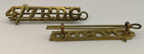 4th/7th Royal Dragoon Guards RDG Brass Shoulder Title Badges