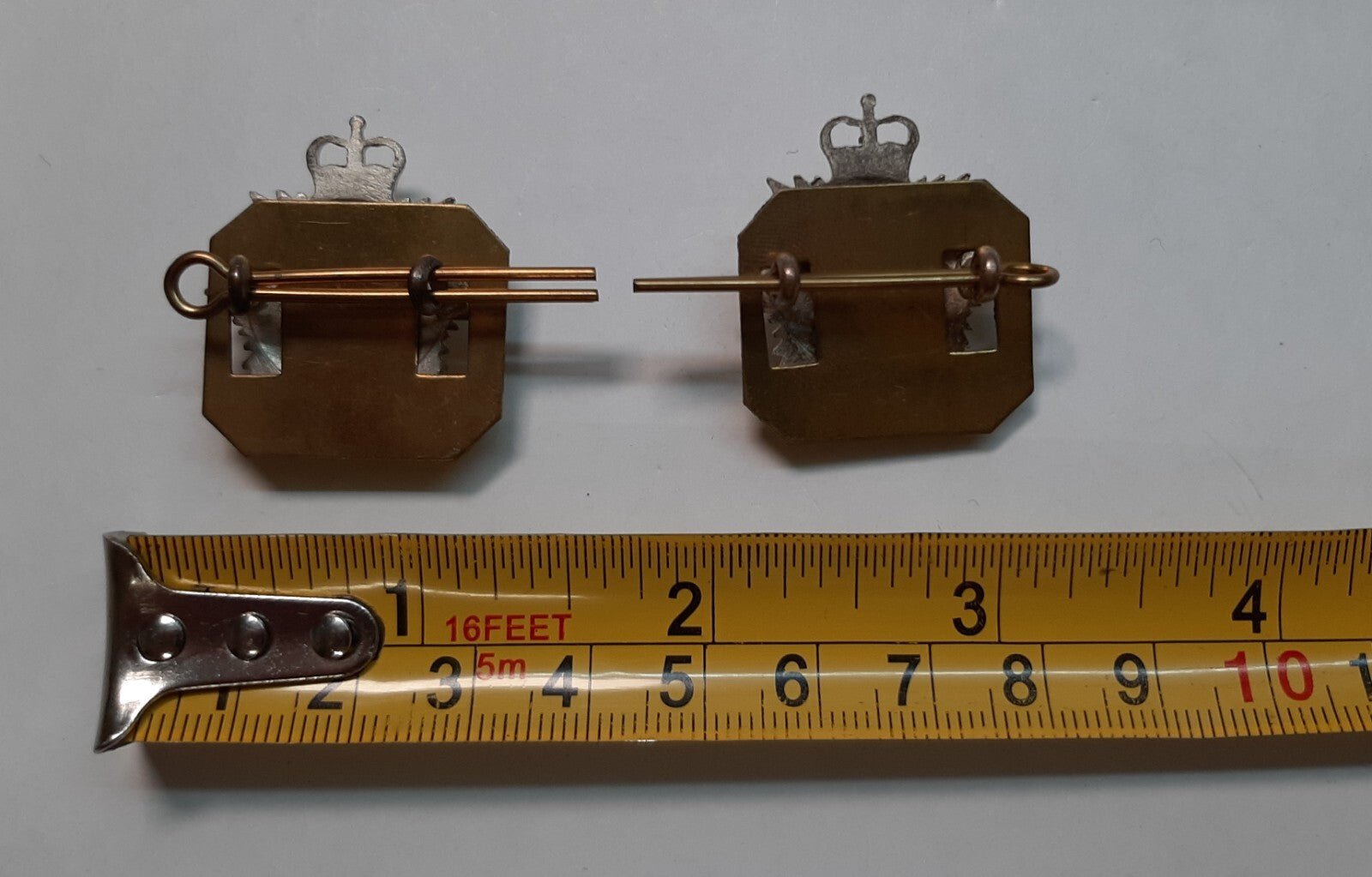 Vintage RCT Collar Badges British Army Old Pattern The Royal Corps of Transport