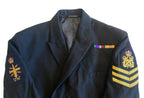 No1B RN Jacket PO Mans Royal British Naval Dress Petty Navy 116cm S