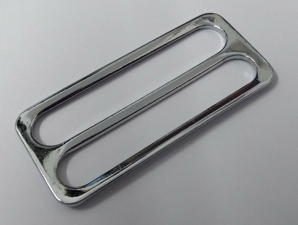Genuine British Chrome Stable & Parade Belt Sliders Adjusters x2 STD233