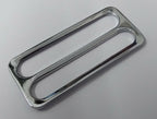Genuine British Chrome Stable & Parade Belt Sliders Adjusters x2 STD233