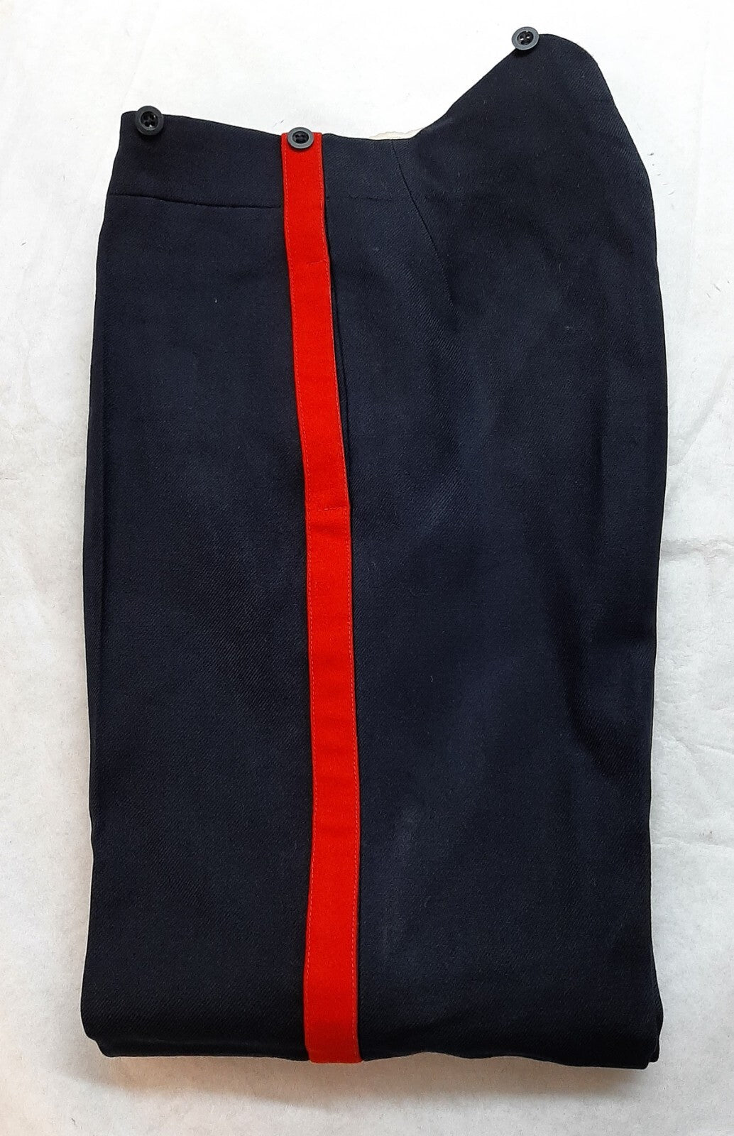 No1 Trousers Army Officer Cadets British Red Stripes Blues Waist 30"