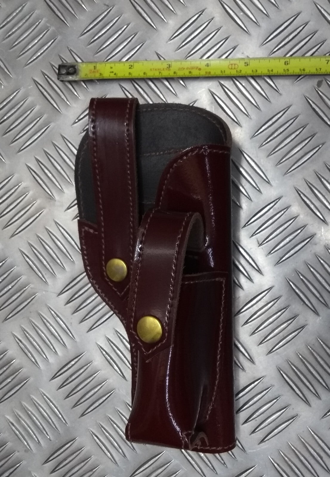 Dubai Parade Holster Brown Leather Ceremonial Issue Made in England