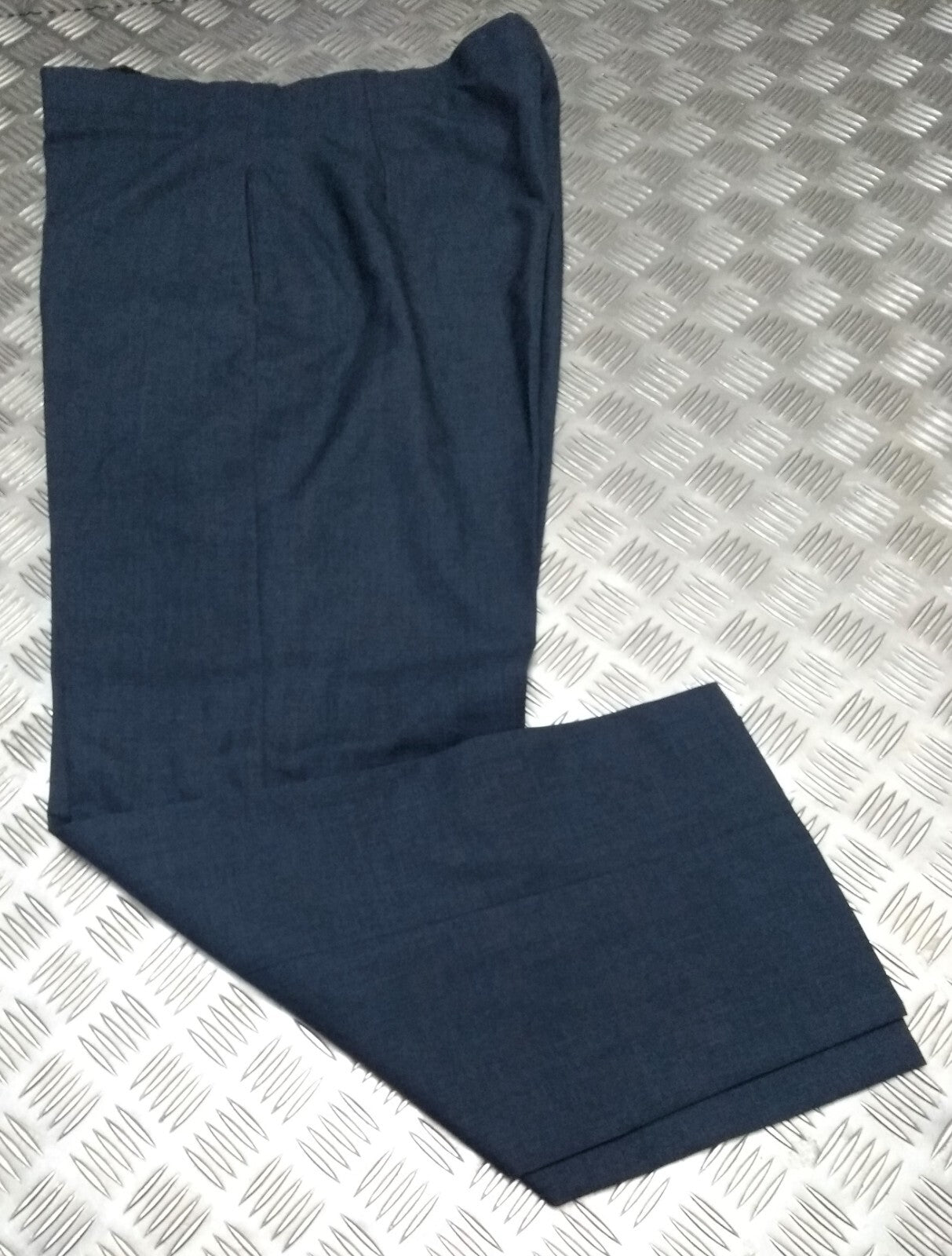 No8 Trousers Tropical Mess Dress RAF Royal Air Force Blue Grey Waist 88cm Long