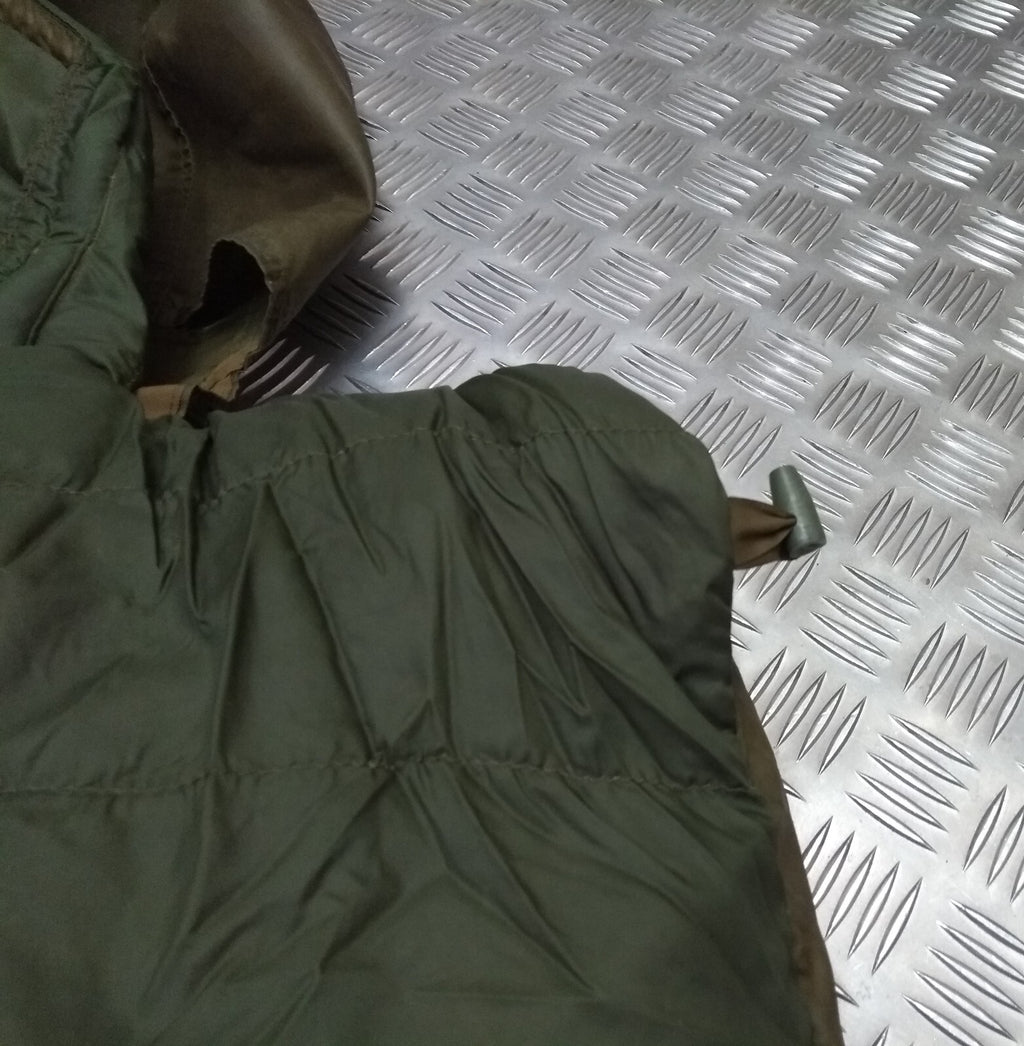 Genuine Vintage British Army 1970s 58 Pattern Feather & Down Sleeping Bag NORMAL