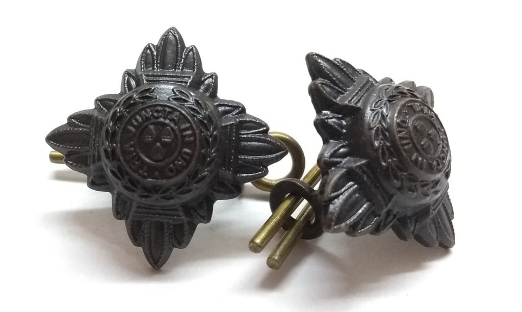 Rank Stars Pips British Royal Marines Officer Insignia Tria Juncta In Uno 5/8"