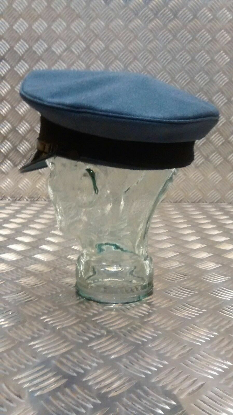 RAF Royal Air Force Dress Hat Blue Grey Colour Visor Cap Size 61cm NEW