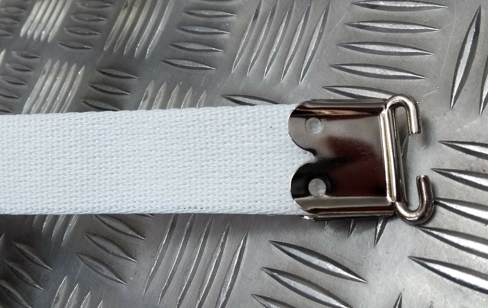Shoulder Sling Kit Courlene Material British Made White SLR etc No Rivets