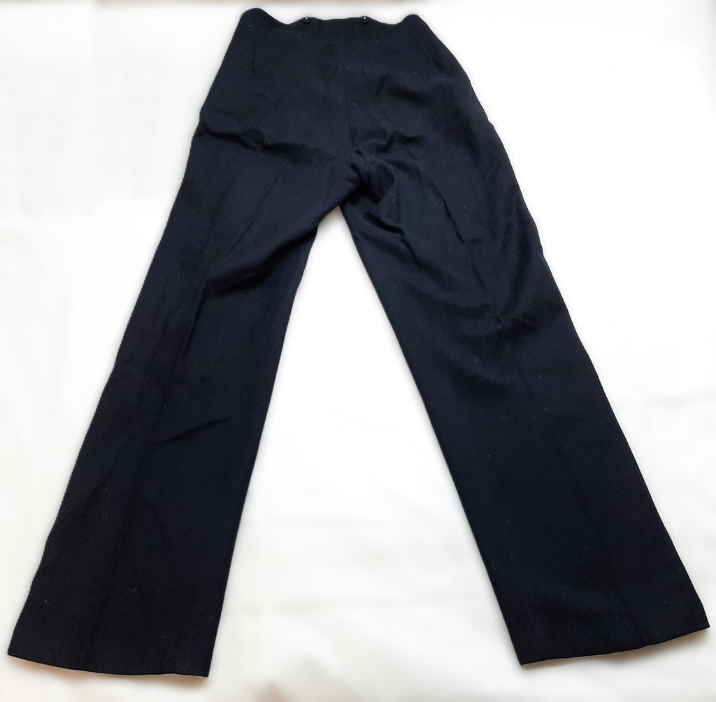 Vintage No1 Trousers British Army Red Stripe Blues Other Ranks 1966 Faulty