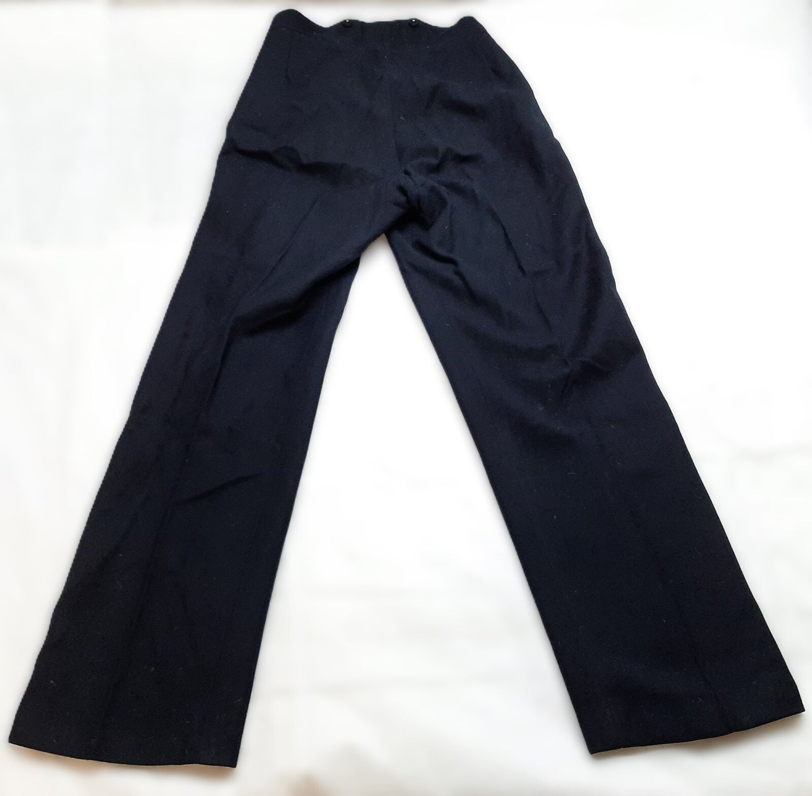 Vintage No1 Trousers British Army Red Stripe Blues Other Ranks 1966 Faulty
