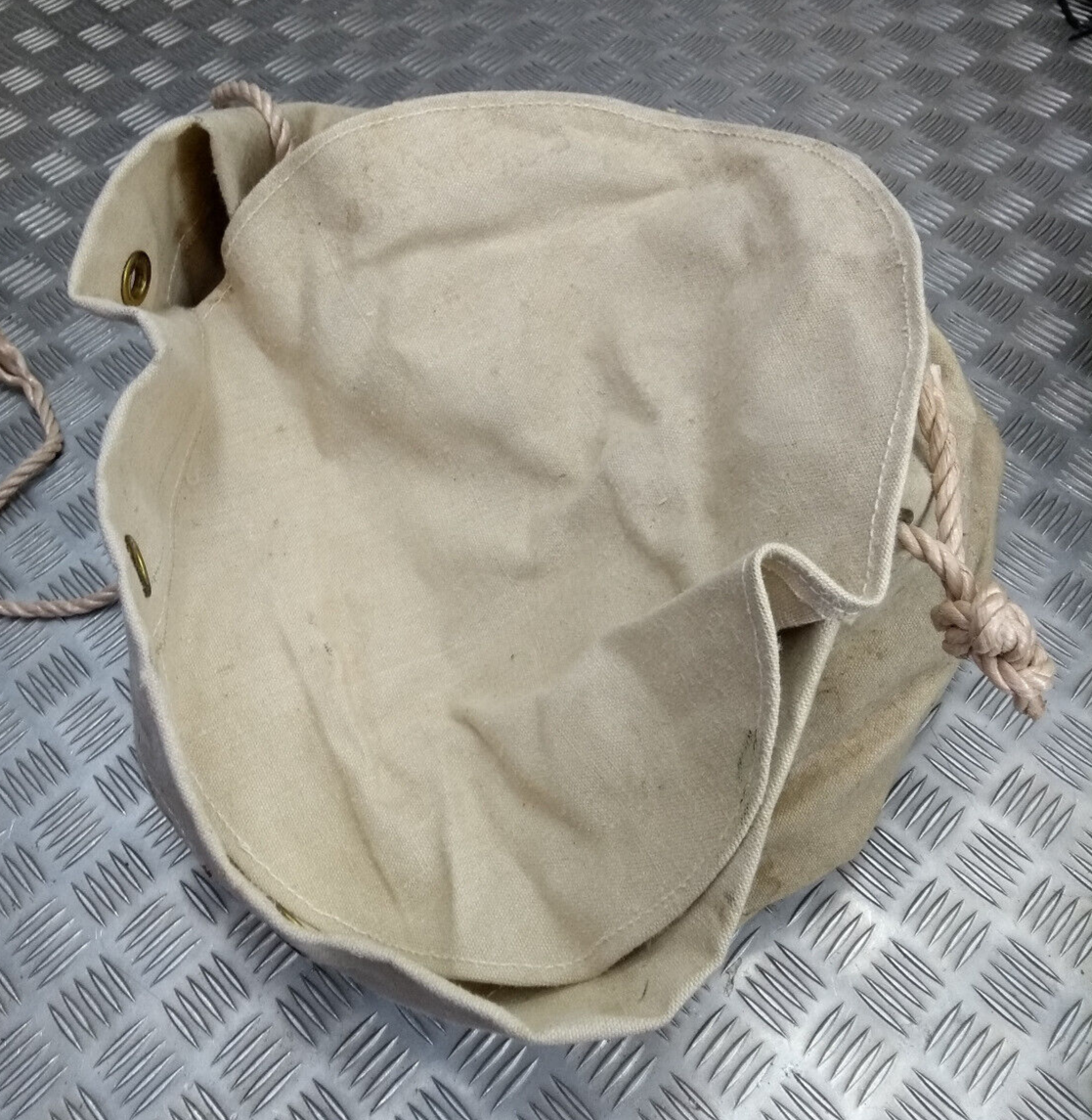 Genuine British Heavy Duty Canvas Garbage Ejection Bag