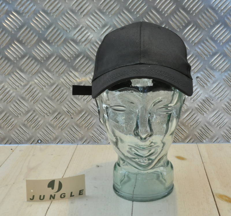 100% Cotton Adjustable BLACK Baseball Hat / Cap. No logos - New