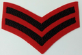 British Stripe Chevron Apprentices Junior Leaders & Soldiers No2 Dress All Arms
