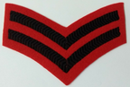 British Stripe Chevron Apprentices Junior Leaders & Soldiers No2 Dress All Arms