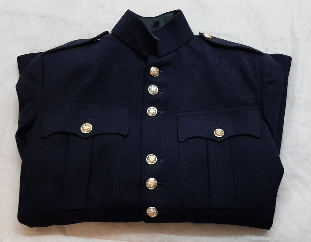 British Army Scots Jacket Vintage No1 Blue Dress Coat