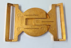 Guards Buckle UAE Crossed Arms & Anchor Insignia Locket Clasp Made in England