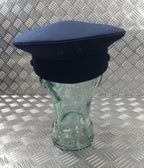 Genuine British Made Senior Officers Blue Parade Dress Hat No Insignia 57cm